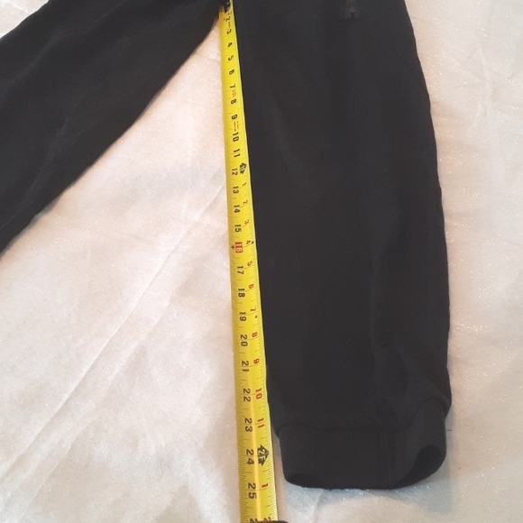 Mustard seed drawstring and elastic waist joggers. Size small - Picture 7 of 7